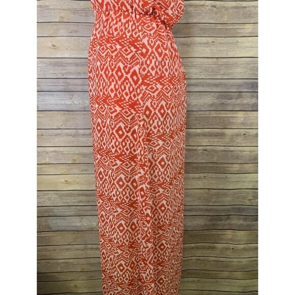 Gianni Bini Womens L Maxi Dress Southwest Print - Picture 6 of 12